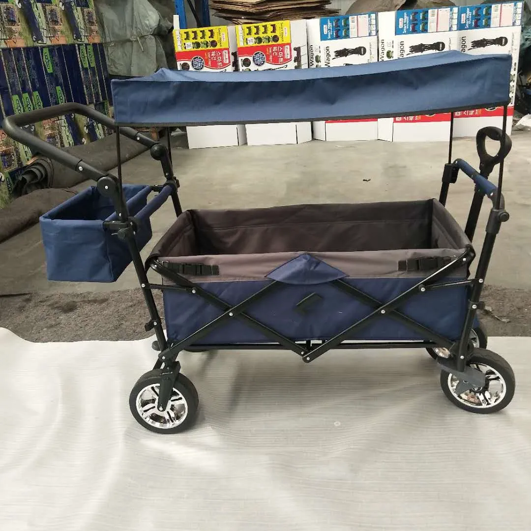 Baby  collapsible stroller adjustable handle camping wagon baby korean trolley