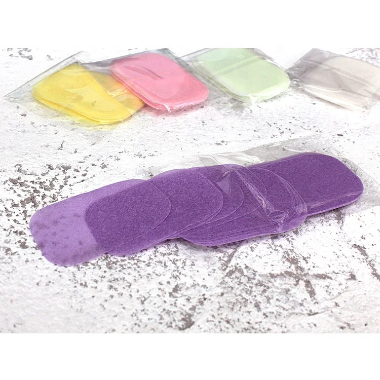 Natural Organic Disposables Soap Paper Hand Soap Travel Portable Hand Washing Paper Soap Sheets