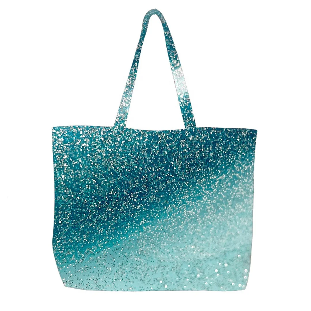 Colorful  sliver glitter TPU  Artificial Leather, Thickness 0.8mm, TPU For Shoes And Bags