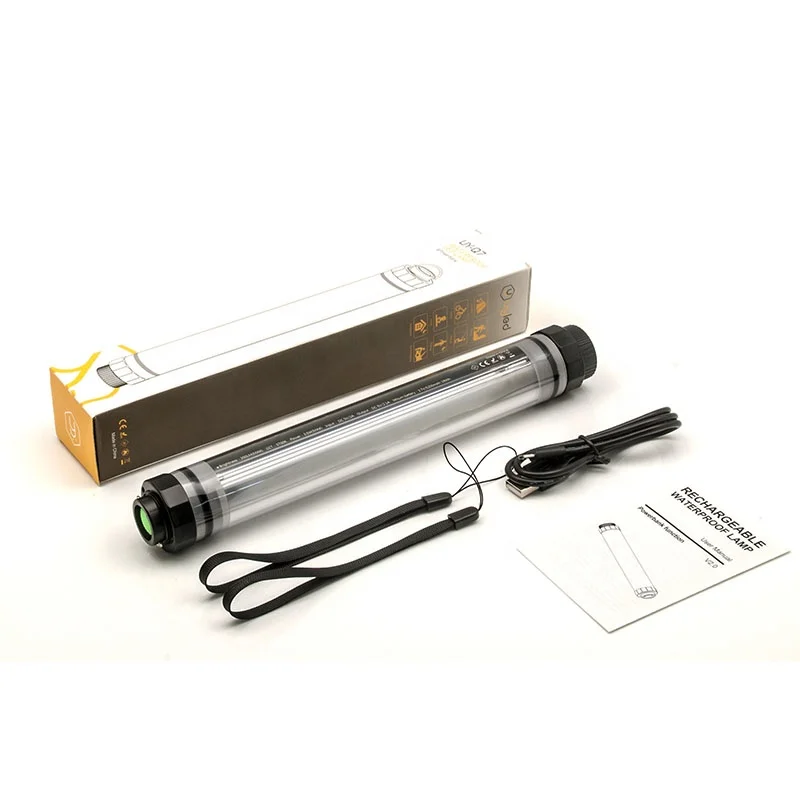 YUYLED Q7 Rugged Outdoor Equipment Diving Light Waterproof IP68 Emergency LED Camping Flashlight