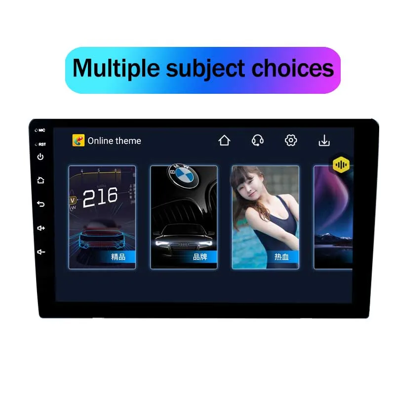 Leshida IPS 2 din radio android player Radio Tuner android auto with navigation china for car radio
