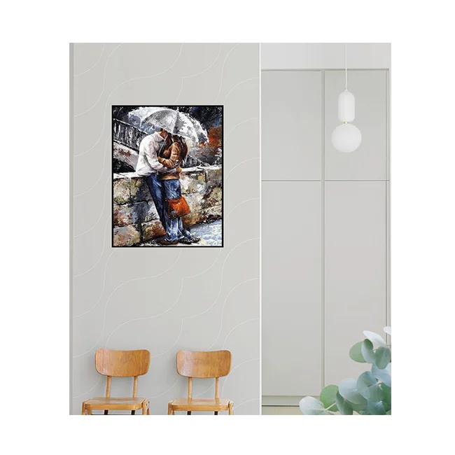 Во время дождя любителей картины маслом художественные краски по номерам для детей настенные художественные росписи на холсте для продажи других абстрактные картины искусства