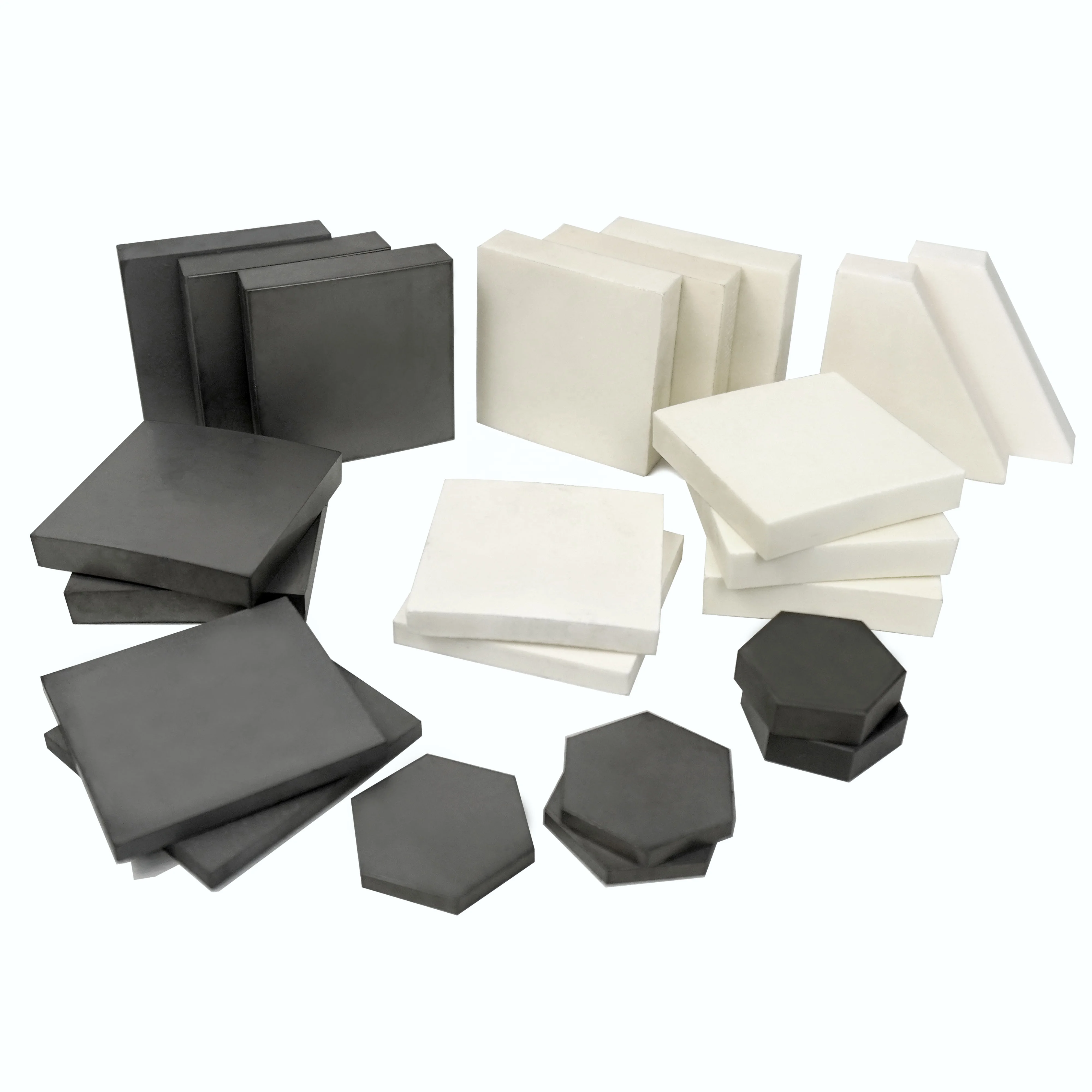 Newtech 99% 9/10/12mm  Alumina Ceramic Tiles Wear-Resistant Plate for Special Plate