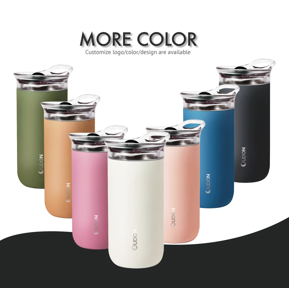 450 600ml Nice Design Tumbler Double Walled Stainless Steel Vacuum Insulated Coffee Mug with SK Push Lid