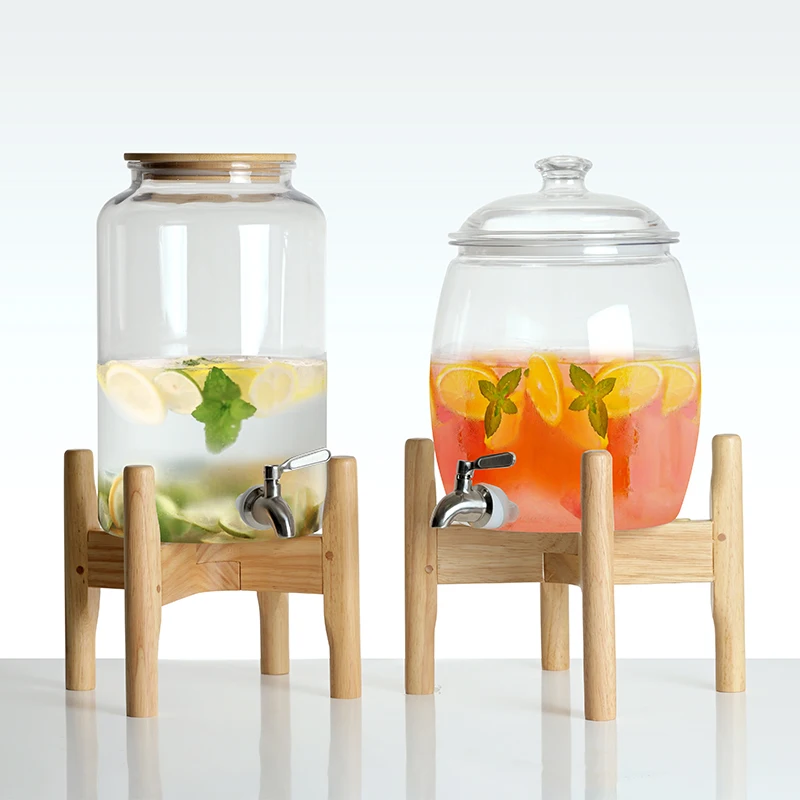 3L PET Plastic Drink Dispenser Direct Drinking Faucet Internet Famous Lemon Fruit Tea Container Self-Service Cola Beer Bucket