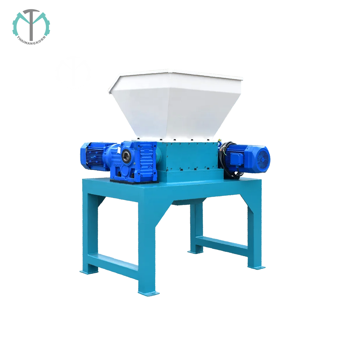 Сделано в Китае двухвальный измельчитель бумаги с деревянными поддонами высокого качества машина для измельчения тяжелая работа