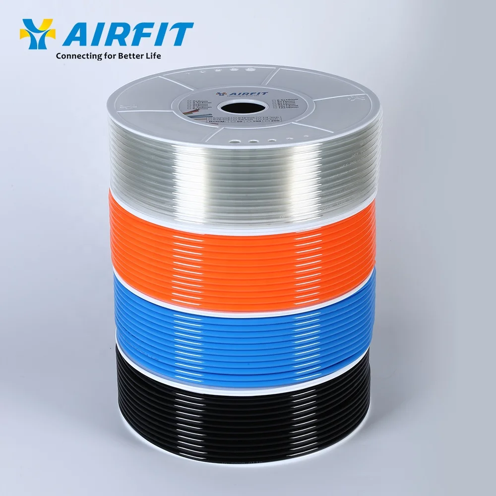AIRFIT 12mm flexible pu pe  spiral hose pneumatic tube for compressor
