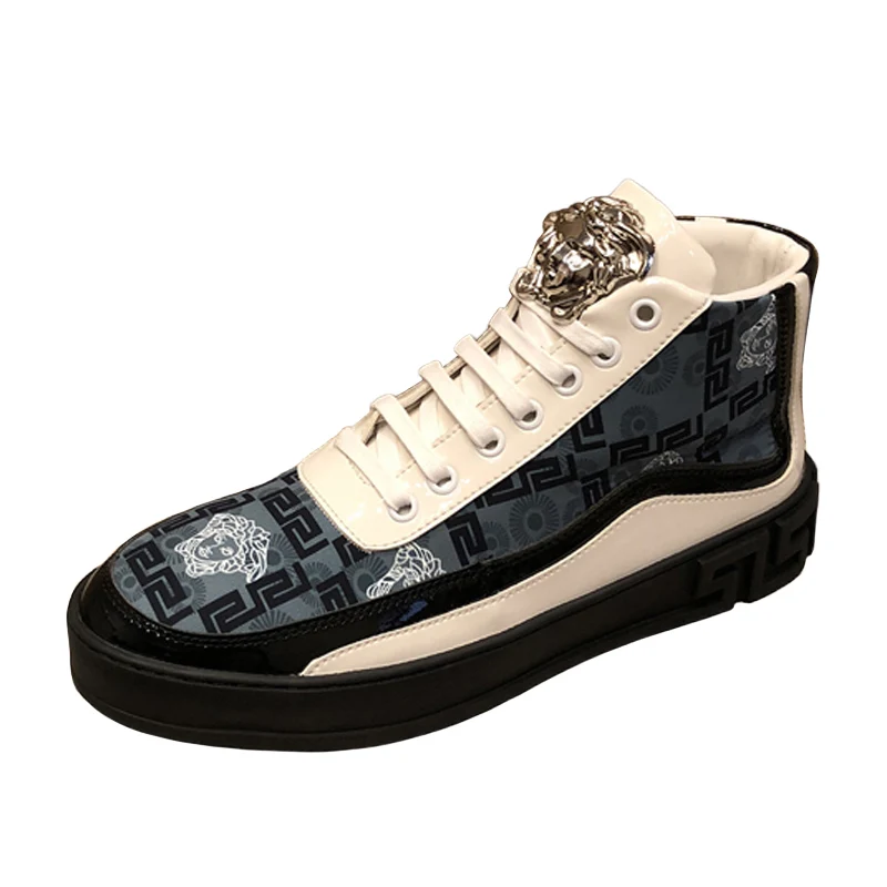 
Зимняя новая модная мужская обувь из хлопка и бархата; Высококачественные повседневные мужские ботильоны 