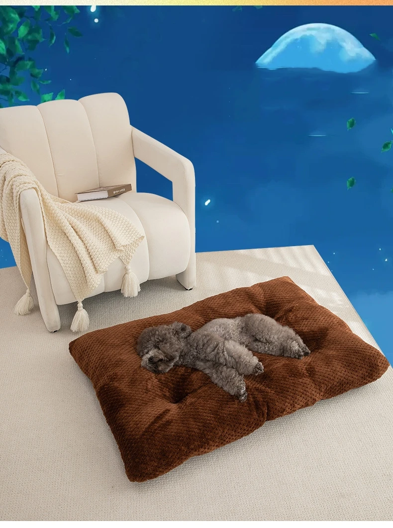 BOFA Custom Alfombra de mascota dog cat Sleeping Carpet Washable Anti-Slip pet Floor Mat pet pad for Dogs and Cats