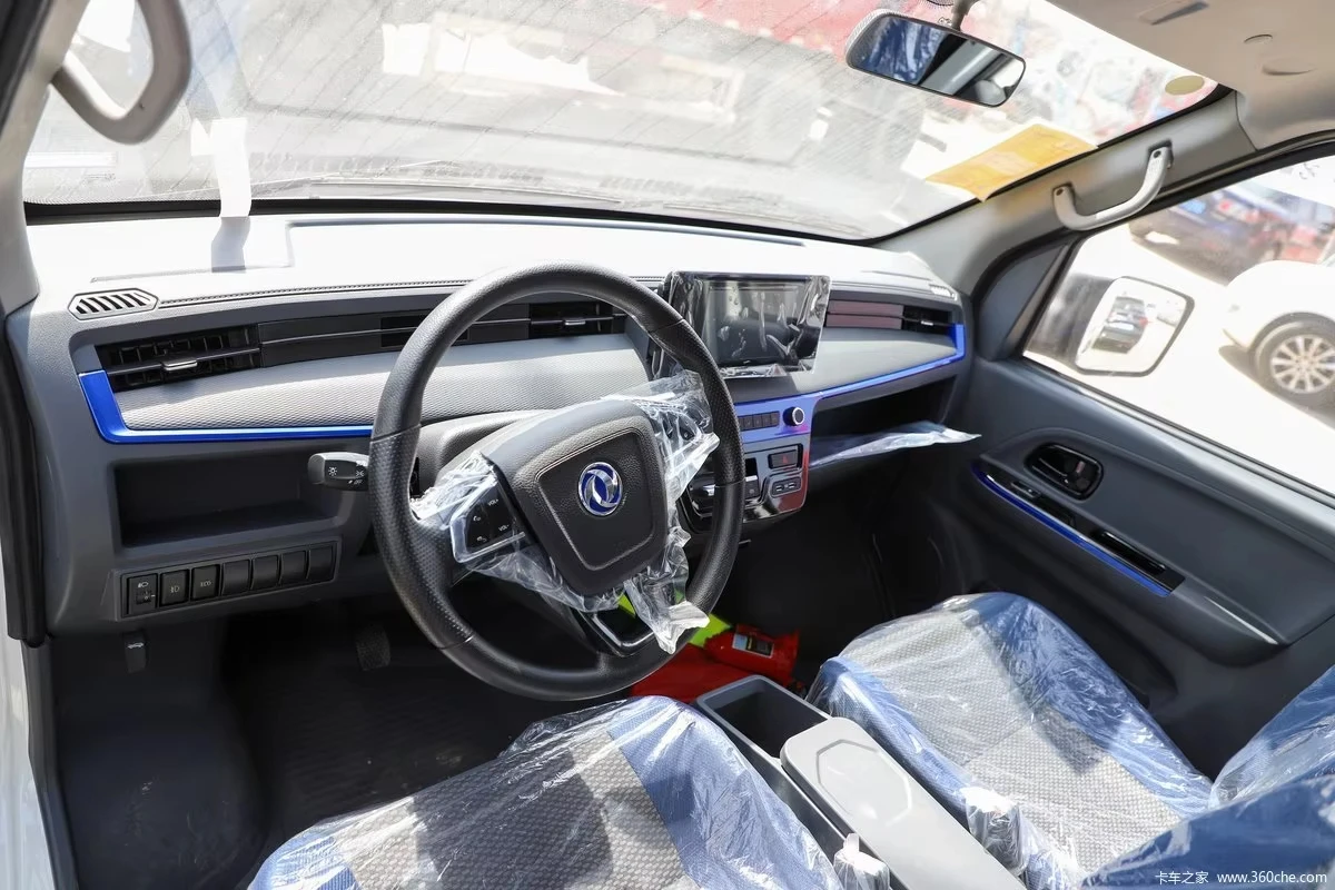 Новый электрический грузовик Dongfeng EM27L новый с большой коробкой одним двигателем левый уровень рулевого фургона