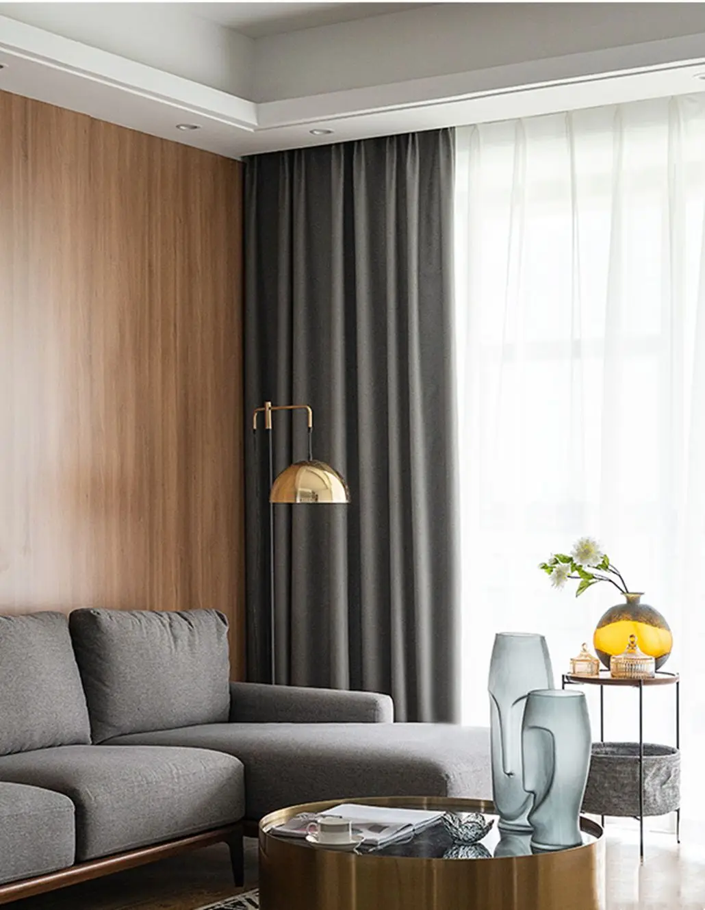 Factory supply latest Coat 100% blackout  decorate  linen fabric curtain