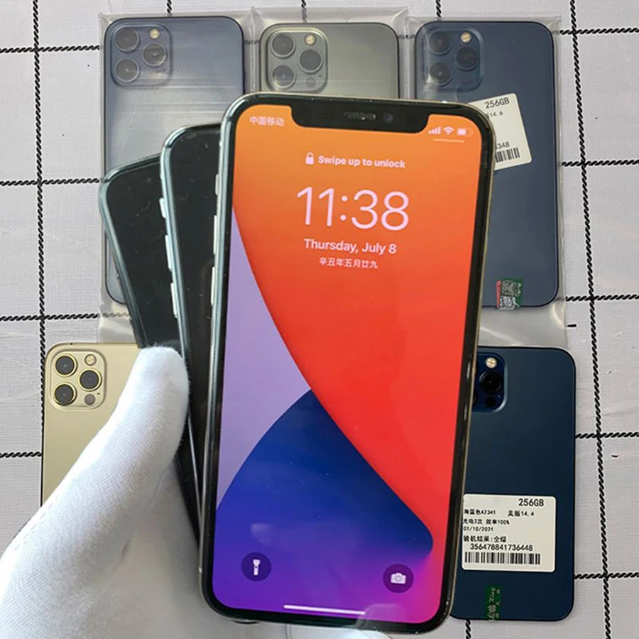 China cheap wholesale price original unlocked second hand mobile phone for used iphone 13 pro max