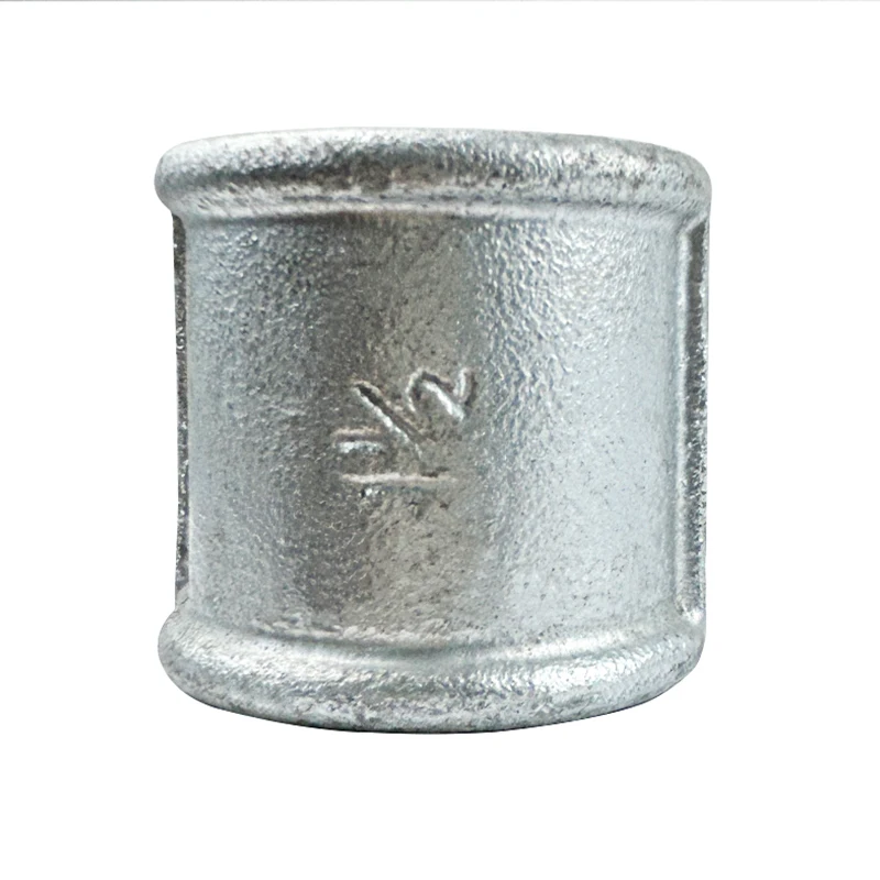 Wholesale Malleable Iron Pipe Fittings Hot Dip Galvanized BSP Beaded Socket For Oil Water Gas