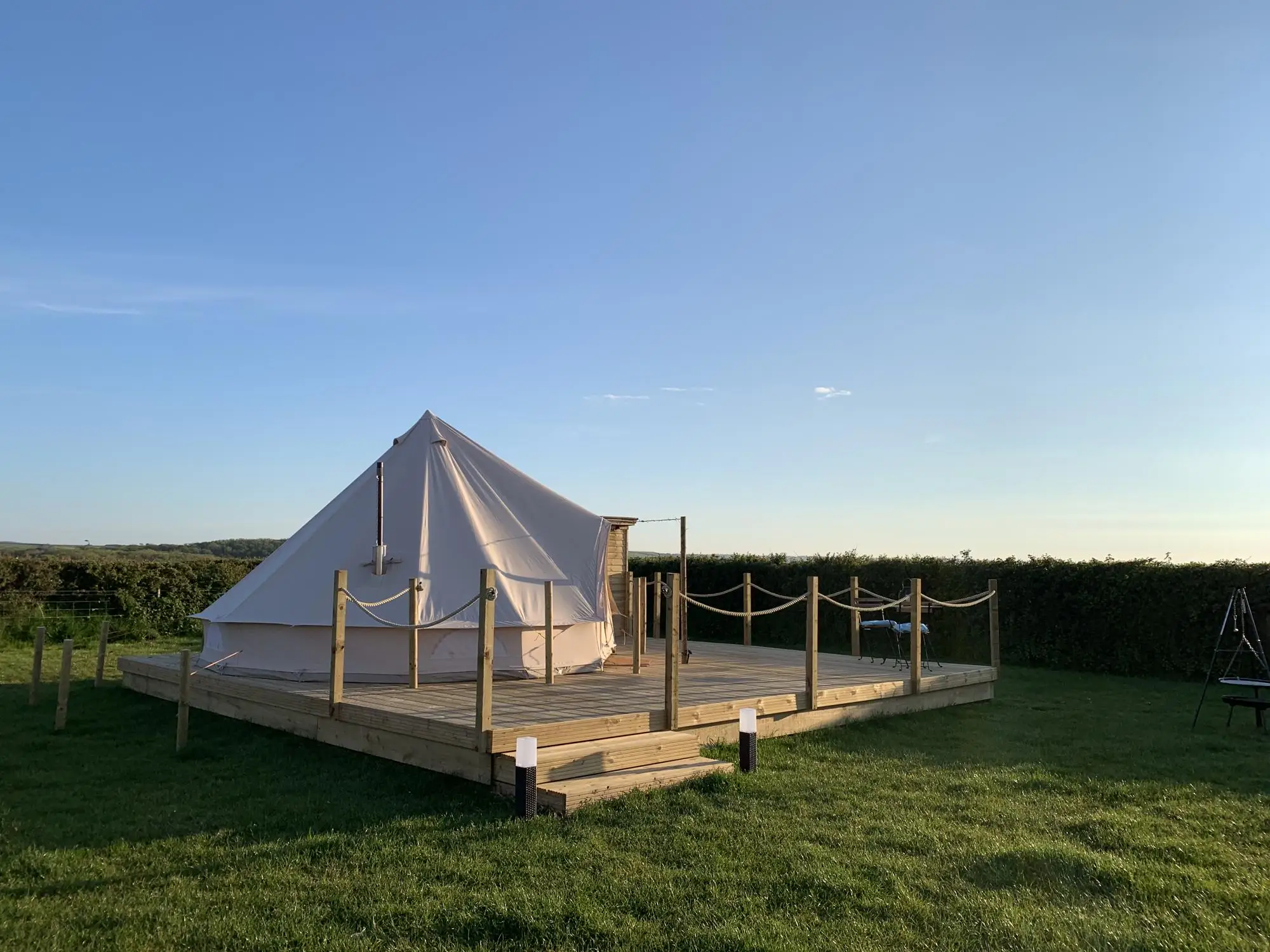 High quality 3m 4m 5m 6m 7m sahara cotton canvas bell tent outdoor tents with stove hole
