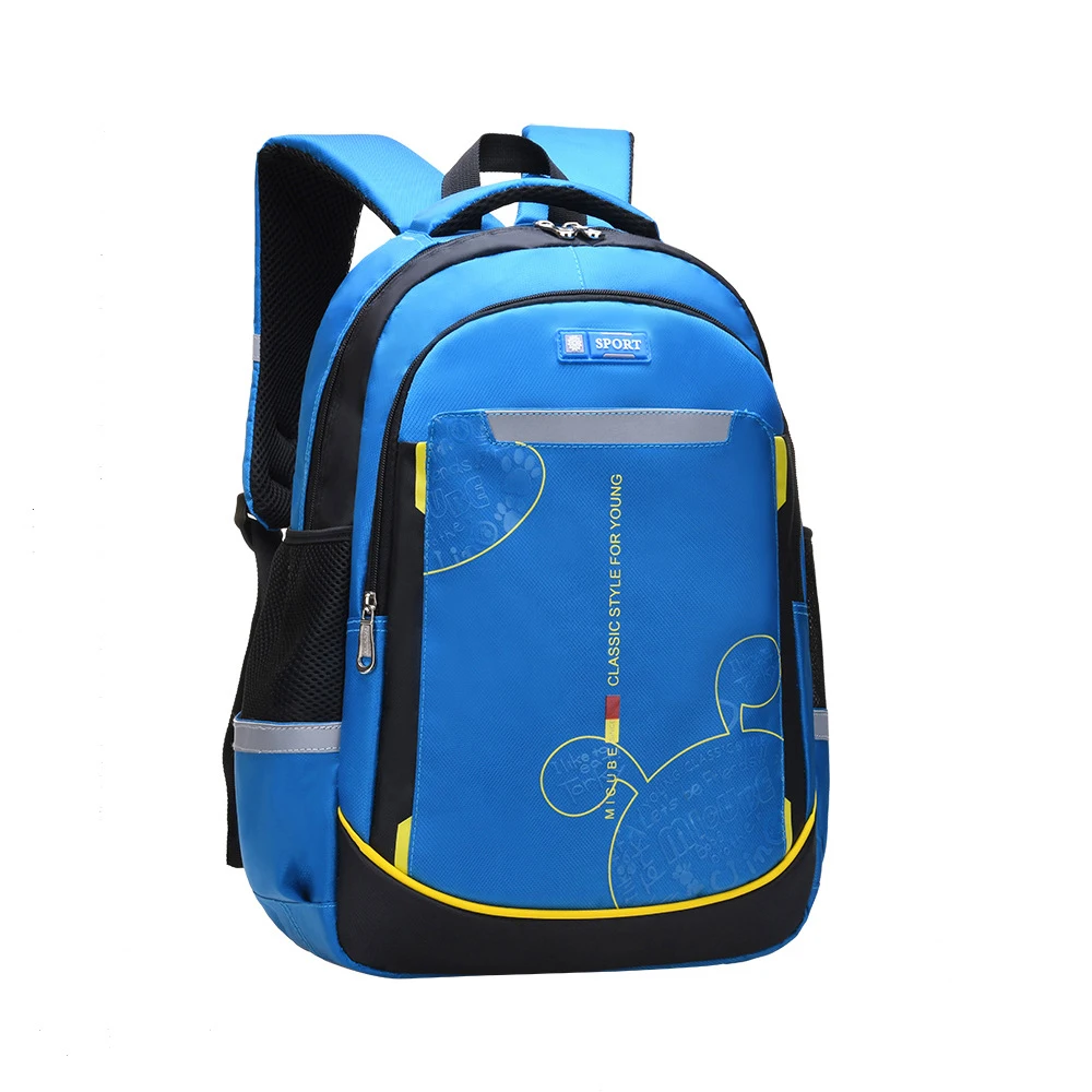 2019 Unisex High School Nylon Multifunctional Waterproof Bag Large Capacity Durable Teenage Backpack School Bags