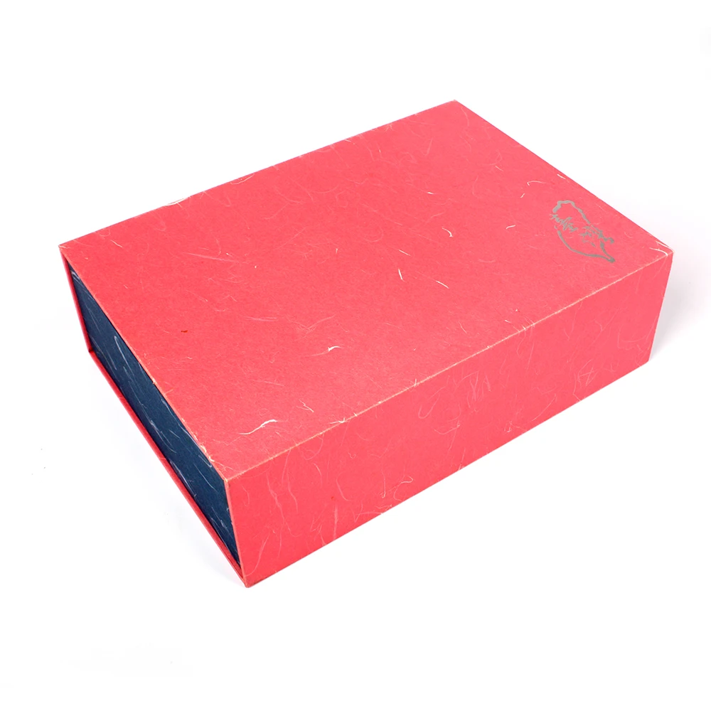 Custom Luxury Cardboard book shaped Gift Box Hair Packaging With Silk Cloth Inner Tray