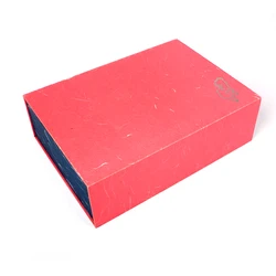 Custom Luxury Cardboard book shaped Gift Box Hair Packaging With Silk Cloth Inner Tray