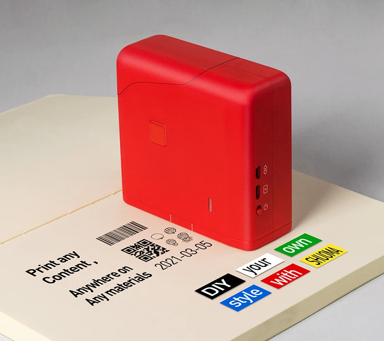 Dropshipping Mini Pocket Handheld Inkjet Printer for food bag Date Bar Code Text QR Tattoo portable inkjet