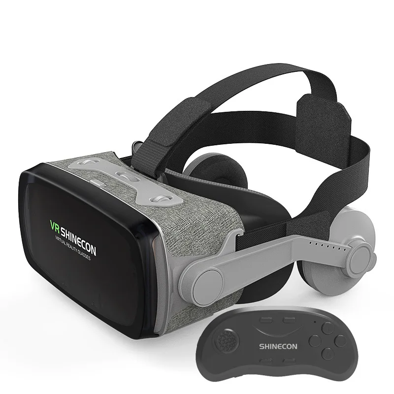 Открытый новый дизайн VR гарнитура с регулируемыми стерео наушниками для 3D игр и видео