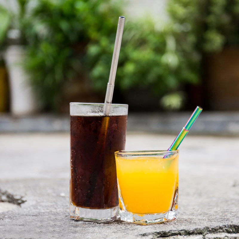 Eco Friendly Product Metal Straw Collapsible Stainless Steel 304 Straws