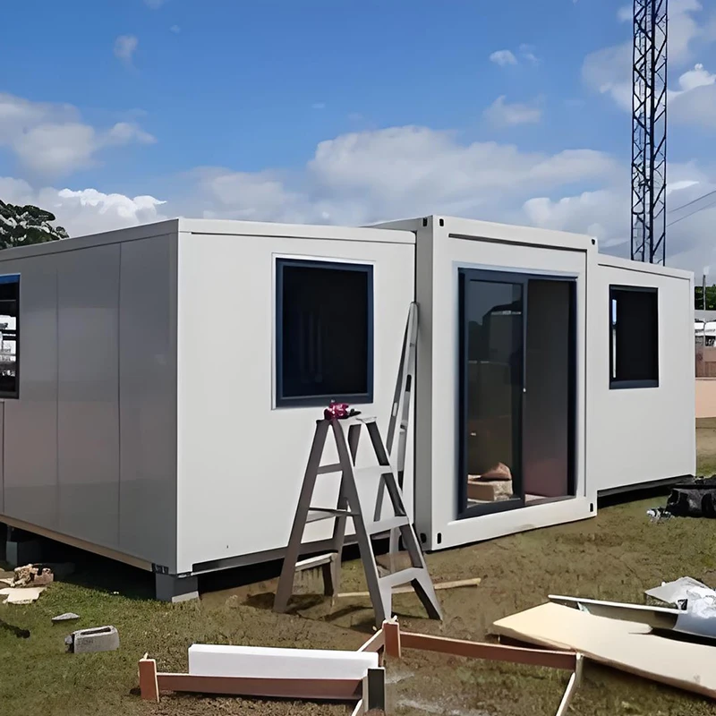 Equipped Mostly Furnished Customized container houses Expanding Granny Flat Australian Standards House Sea Containerized Houses