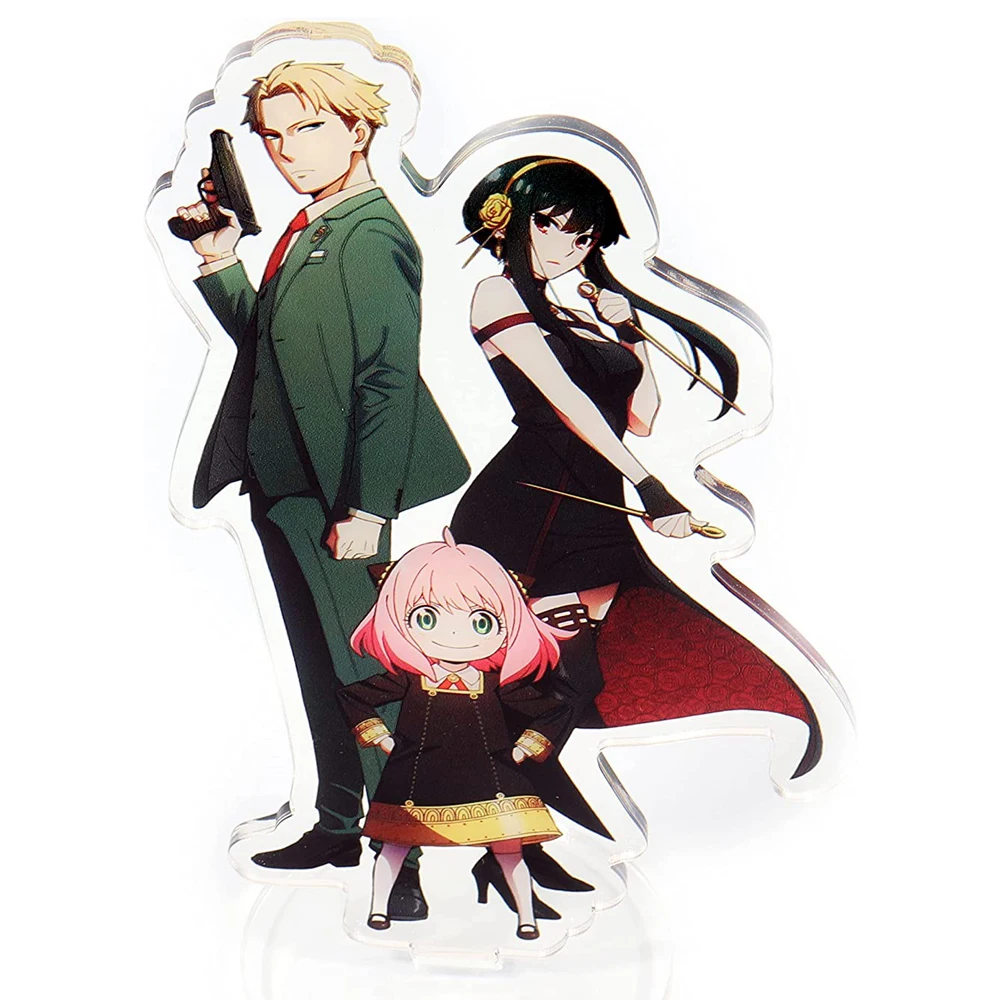 NO MOQ Custom Acrylic Stand Anime acrylic pedestal stand Acrylic Standee Character cartoon display stand