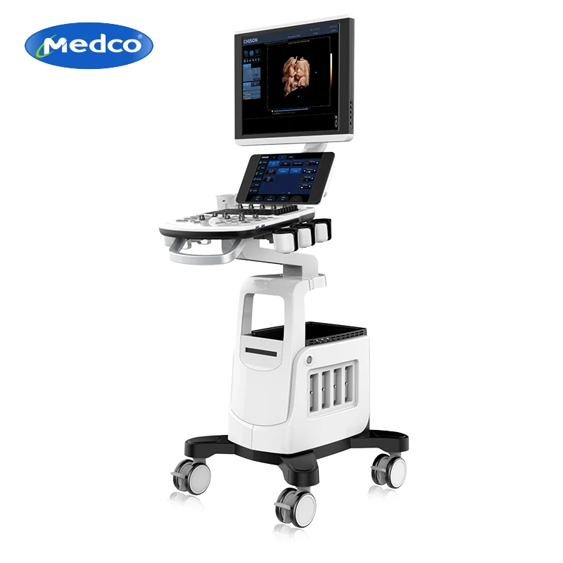 CBIT6 4D 5D Cart Color 19 Inch HD LED Monitor High Perform Elastographyance Cardiovascular Gynecology Ultrasound Machine