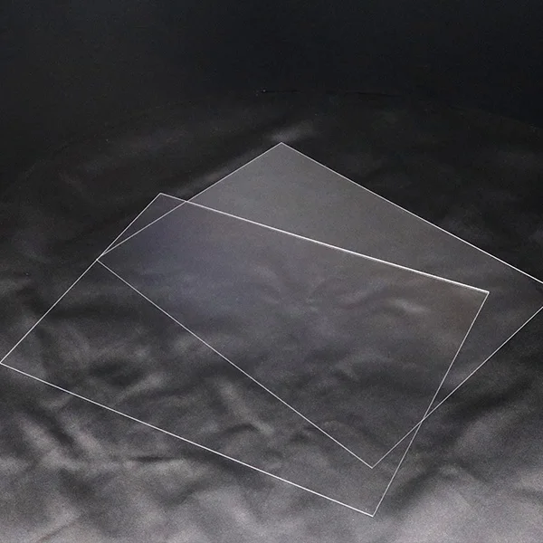 0.4mm Optical grade PMMA acrylic sheet