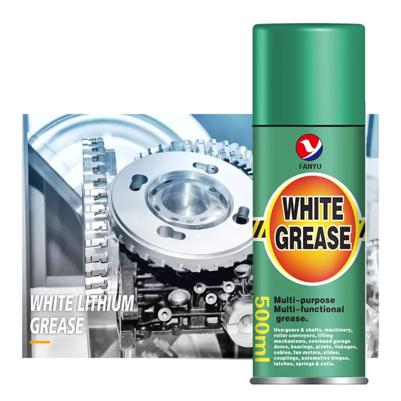 Maintenance Lubricating Rust Prevention Penetrating Oil White Lithium Grease Lubricant Spray