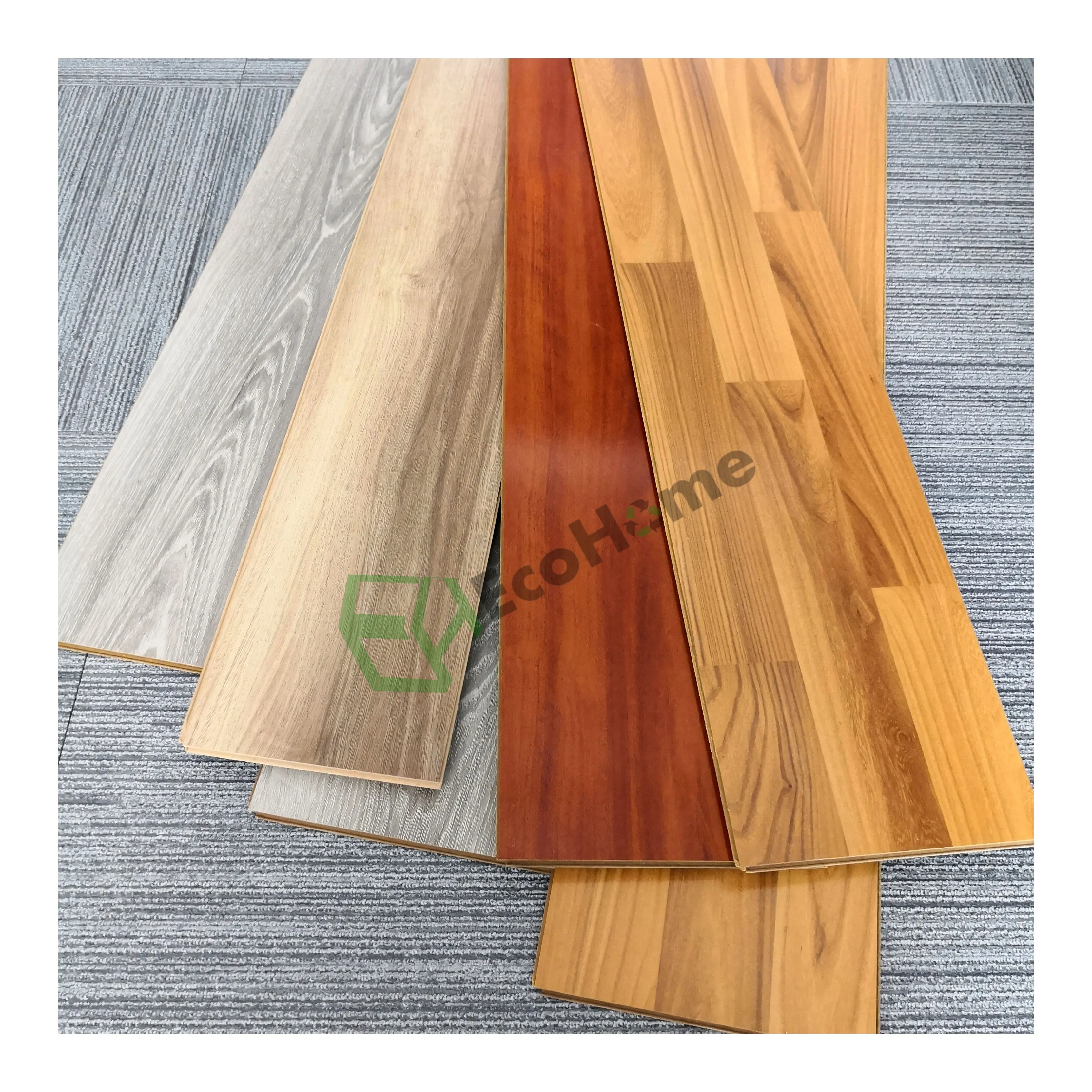 Waterproof Quick Cilck Laminate Flooring for Residential and Commercial GOLDEN PINE HDF