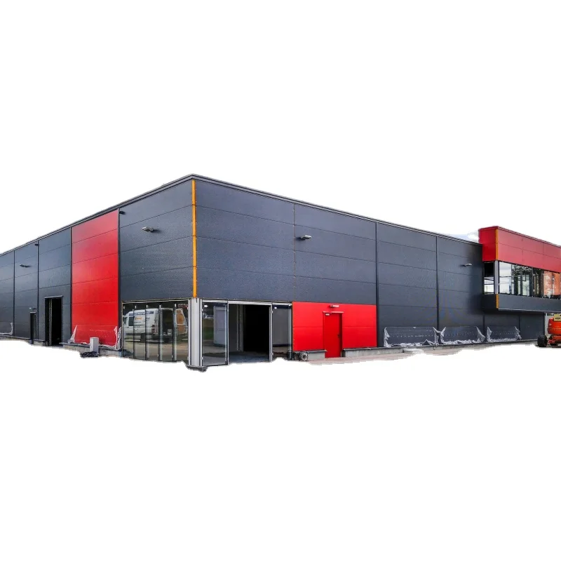 Prefab Factory Workshop Building Steel Structure Industrial Warehouse Metal structure aircraft Hangar Building