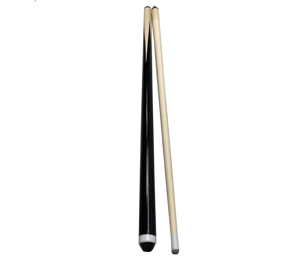 High Quality 58-Inch New Pool Cue Stick 1/2 Style Uni-Loc Joint Full Maple Wood with Multi-Color Design Stainless Steel Tip