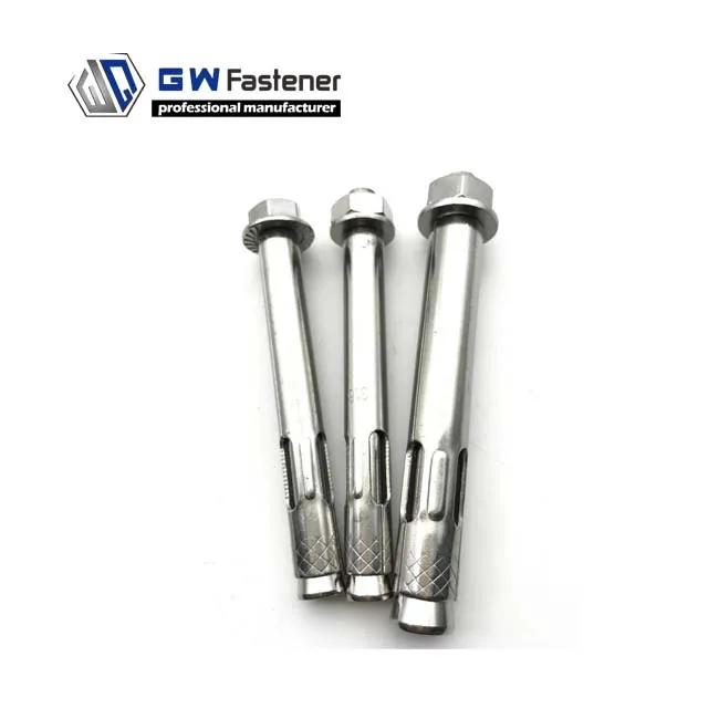 M6 M8 M10 M12 M16 Dynabolt with Nut Washer Sleeve Anchor Bolt Dynabolt Sleeve Anchor