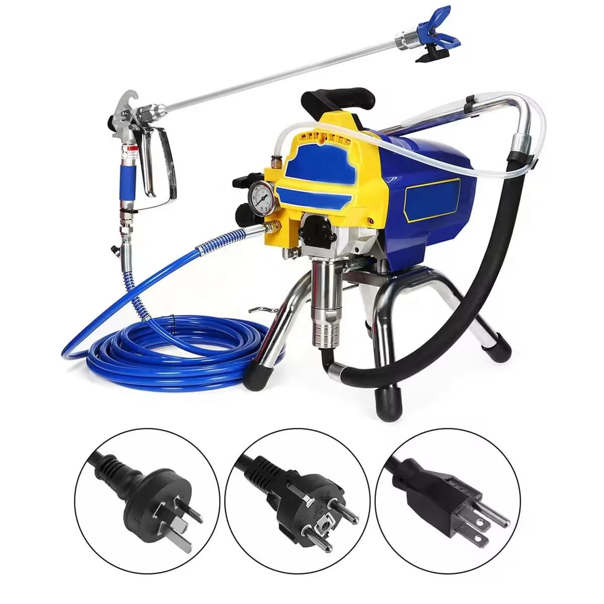 110V Electric Airless Sprayer Wall Latex Paint Sprayer JSD 4900 Airless Paint Sprayer