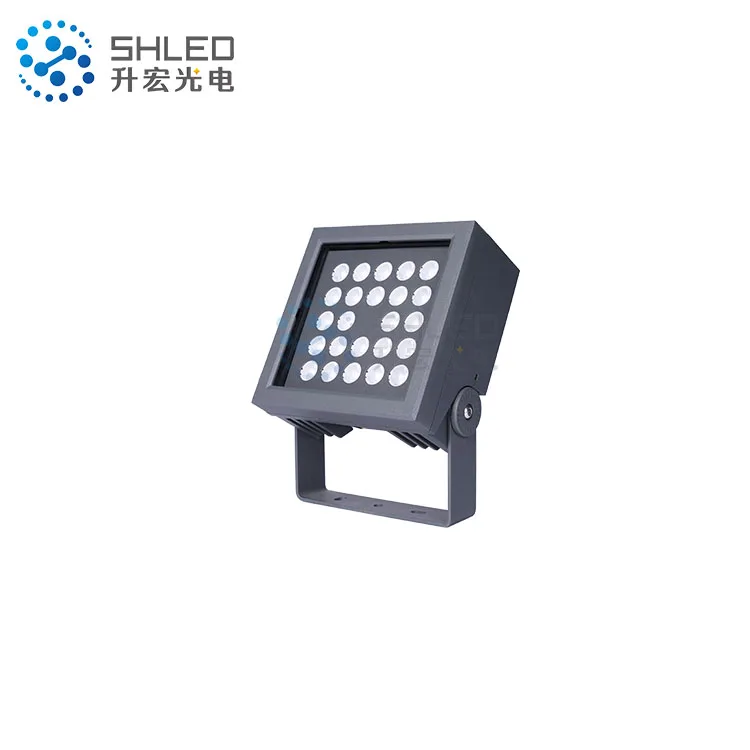 Landscape Facade lighting DMX512 RGBW Controlled Waterproof IP66 Outdoor 36W Architectural LED Flood Light
