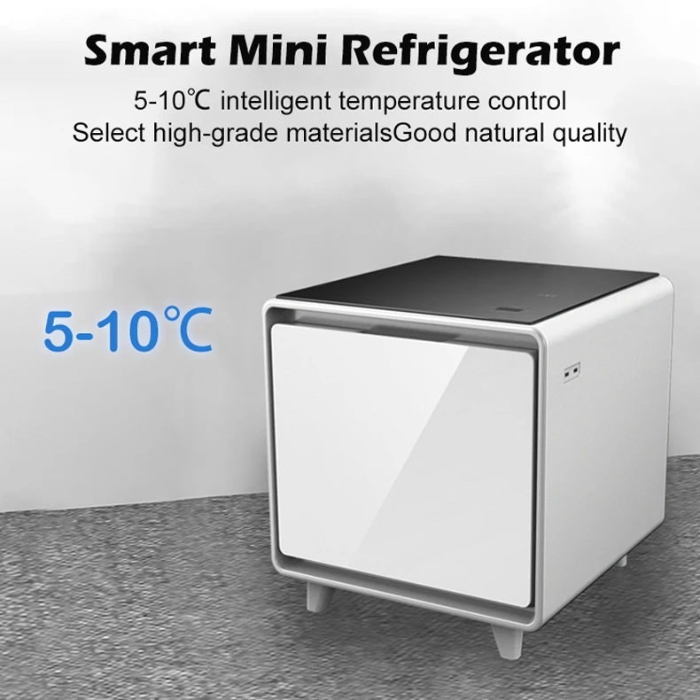 Manufacturer Wholesale Refrigerator Table Smart Wireless Charging Mini Smart Table With Refrigerator