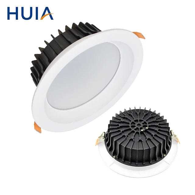 IP44 12w Size 75mm Commercial Lighting Round Aluminum Housing Recessed Adjustable Ceiling Lamp Spot Light LED Downlight
