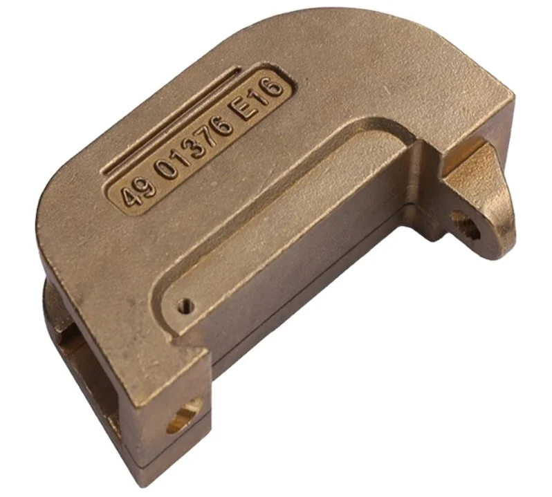 Custom brass investment casting sand casting parts products service  OEM brass machining part