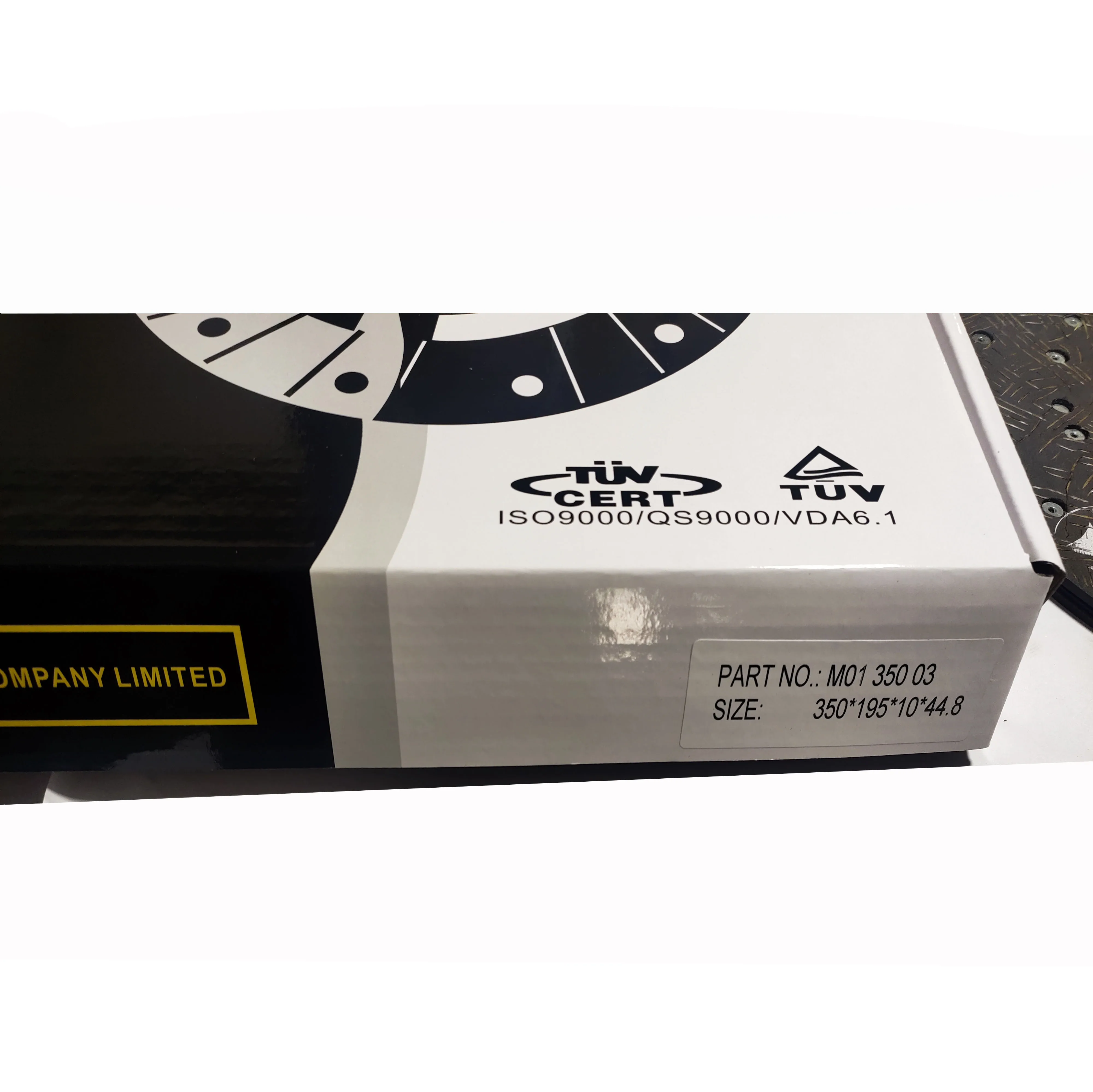 Clutch Disc 1861 787 034 Size 350mm suitable for Mercedez-Benz with Maxeen No. M01 350 03