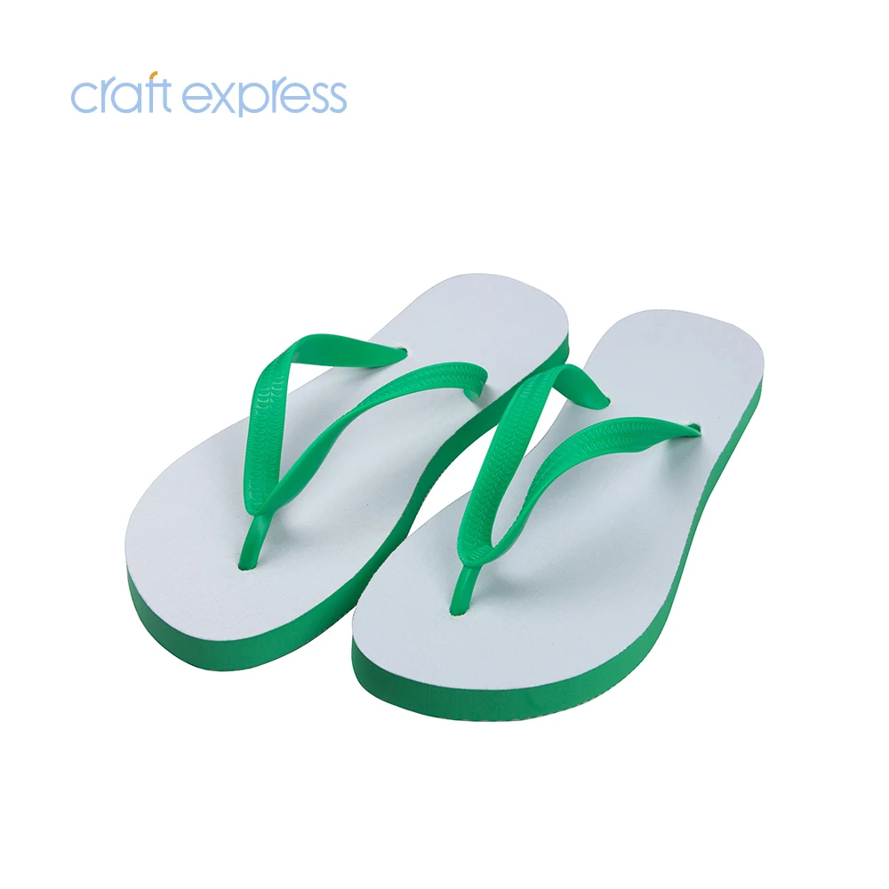 Оптовая продажа, индивидуальные сублимационные заготовки Craft Express, Детские сублимационные бессвинцовые шлепанцы для персонализации и подарков (TX04)