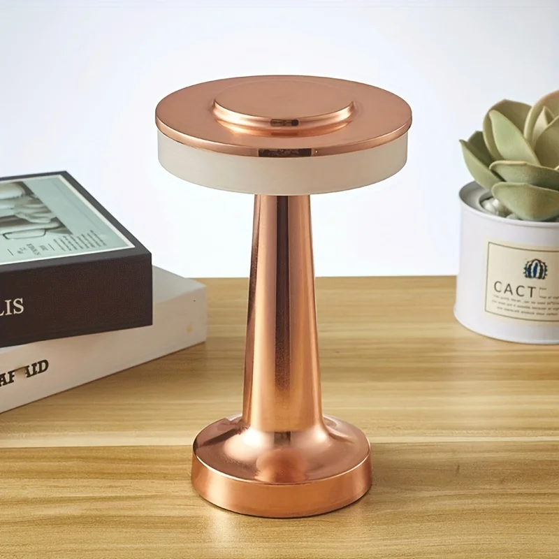 Portable LED Table Lamp with Touch Sensor 3-Levels Brightness Rechargeable Battery Up to 48 Hours Usage