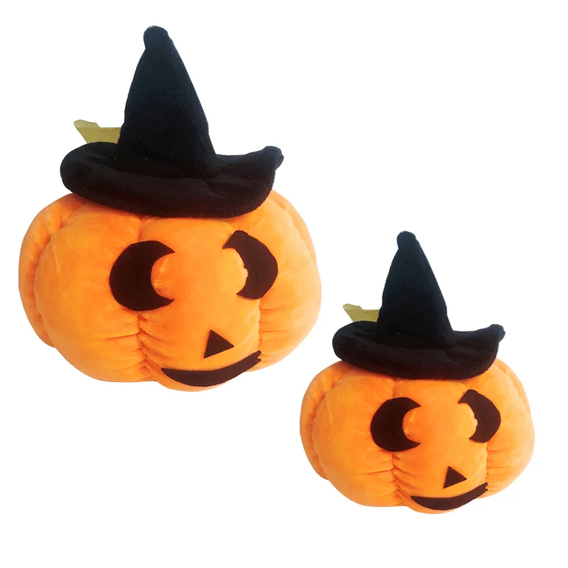 Custom Smart Comfortable Security Decorate House Style Personality Cool Large Healthy Promotional Halloween Pumpkin Plush Toys