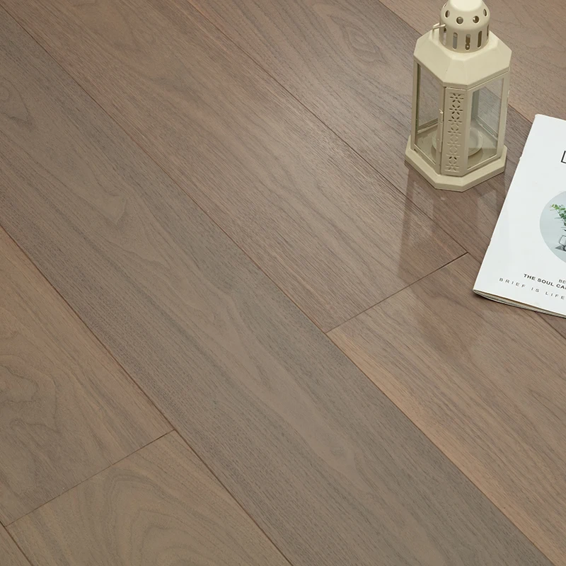 2025 Casual Style 1900mm Three-Layer Engineered Wood Flooring White Oak Walnut European Chinese Living Room Engineered Flooring
