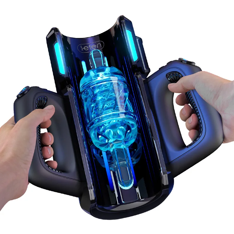 Automatic Telescopic Hombre Masturbador Male Masturbation Cup with Mobile Phone Holder