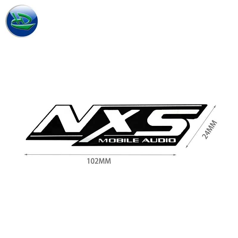 Branding Design logo , customized metal logo and sticker label styled vector emblem metal logo