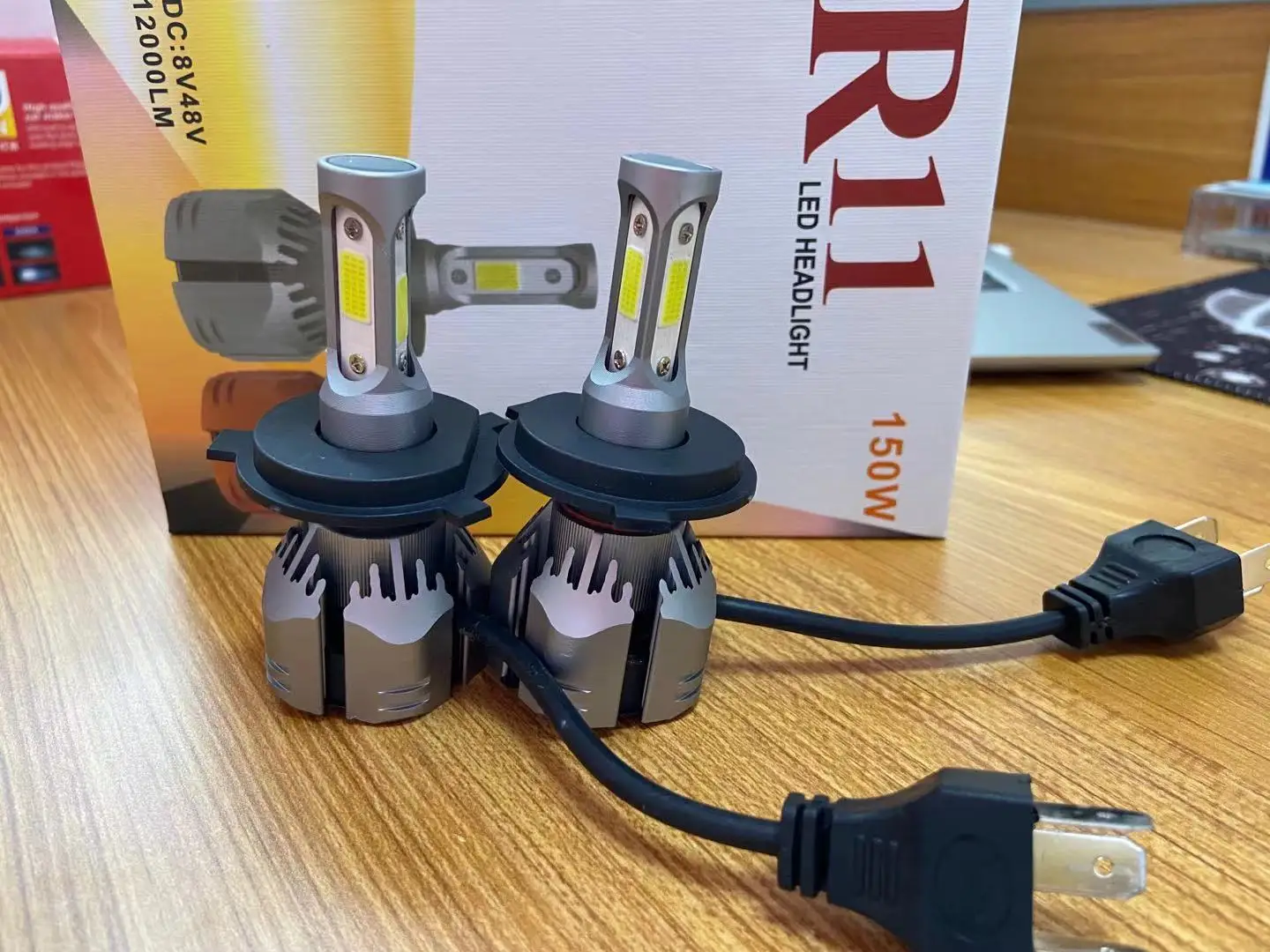 New Design Custom 12V 24W Led H4 Car Led Projector Headlights For Car