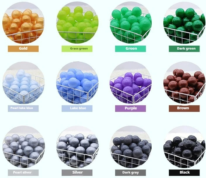 Wholesale Custom Lightweight Environmental Friendly Thicken Plastic Ocean Ball Pool Colorful Wave Ball Kids Playground Baby Toy