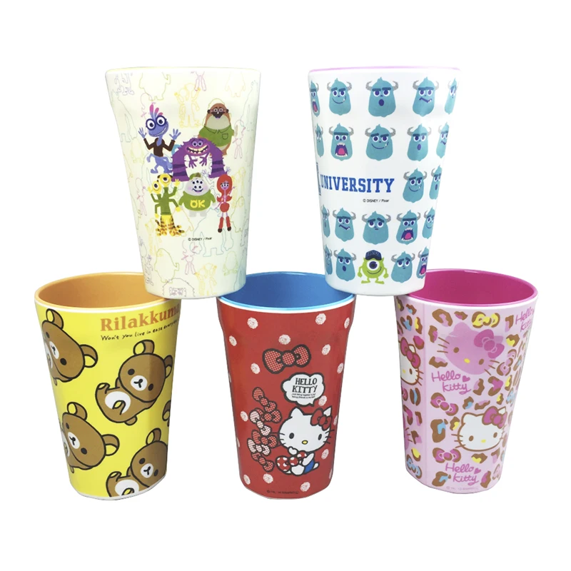 Custom Melamine Cup With Full-Printing Decal For Dinner Or Salad