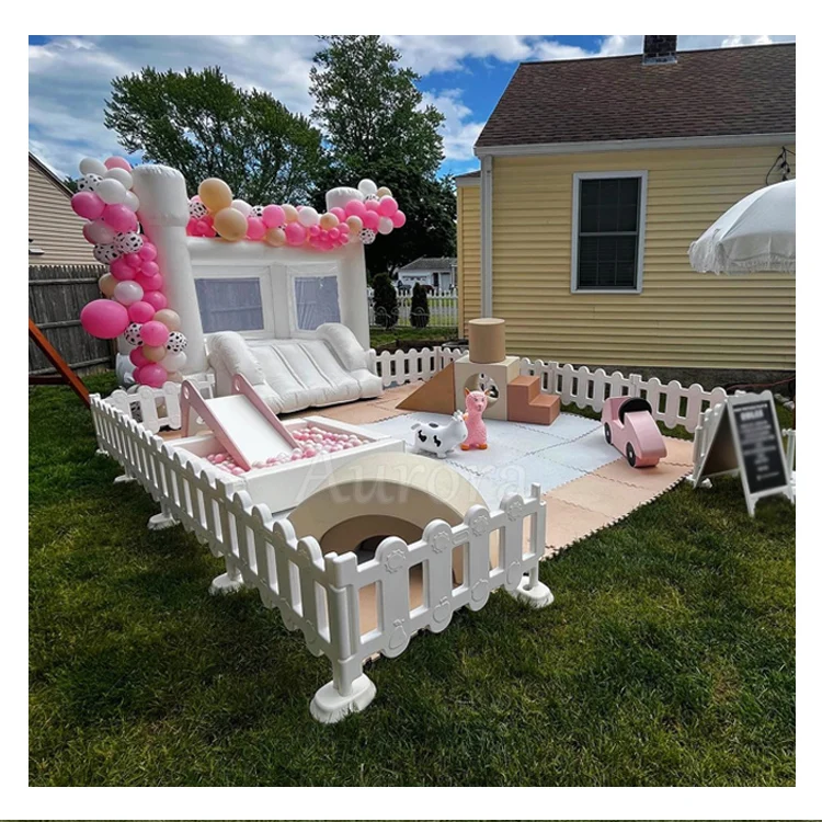 Standard kids playground indoor toddler soft play sets ball pit merry go round soft play package for party rental