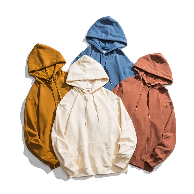 High Quality Street Wear Over Size Wholesale Hoodie Fashion Clothing Man Blank Sweatshirts Hoodies Custom Pullover Cotton OEM
